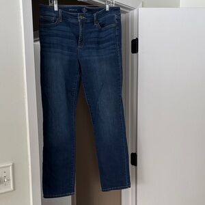 St. John's Bay Classic Straight Leg Jeans - Dark Blue